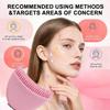 Ergonomic Pure Silicone Face Massage Brush – Facial Contouring & Lifting Tool for Puffiness Care & Self-Care, Ideal for Home