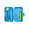 20 Set Portable Toothbrush Box Orthodontic Oral Hygiene Tools Kits Interdental Brush Tongue Scraper Travel Toothbrush