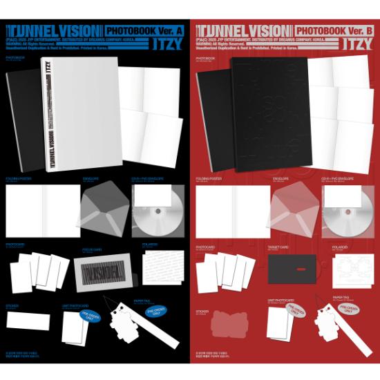 Select POB Photobook Ver ITZY TUNNEL VISION