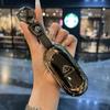 SFX1  Zinc Alloy Car Key Case Cover for Mercedes Benz 2022 C S Class W206 W223 S350 C260 C300 S400 S450 S500 Key Shell Protector