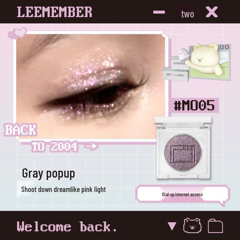 Lychee Meng Bear Dreamcore Lemon Hard Candy Shimmer Eyeshadow and Multi-Use Highlighter.