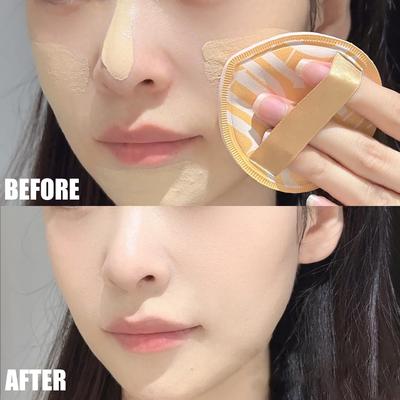 50 PCS Water Drop Air Cushion Powder Puffs Soft Thickened Sponge Face Concealer Foundation Cosmetics Puff Beauty Cosmetics Tools