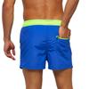Men's Beachwear, Surfing Pants, Back Pocket Zipper, Solid Color, 3-pants, Quick Drying, Waterproof, Swimming Trunks