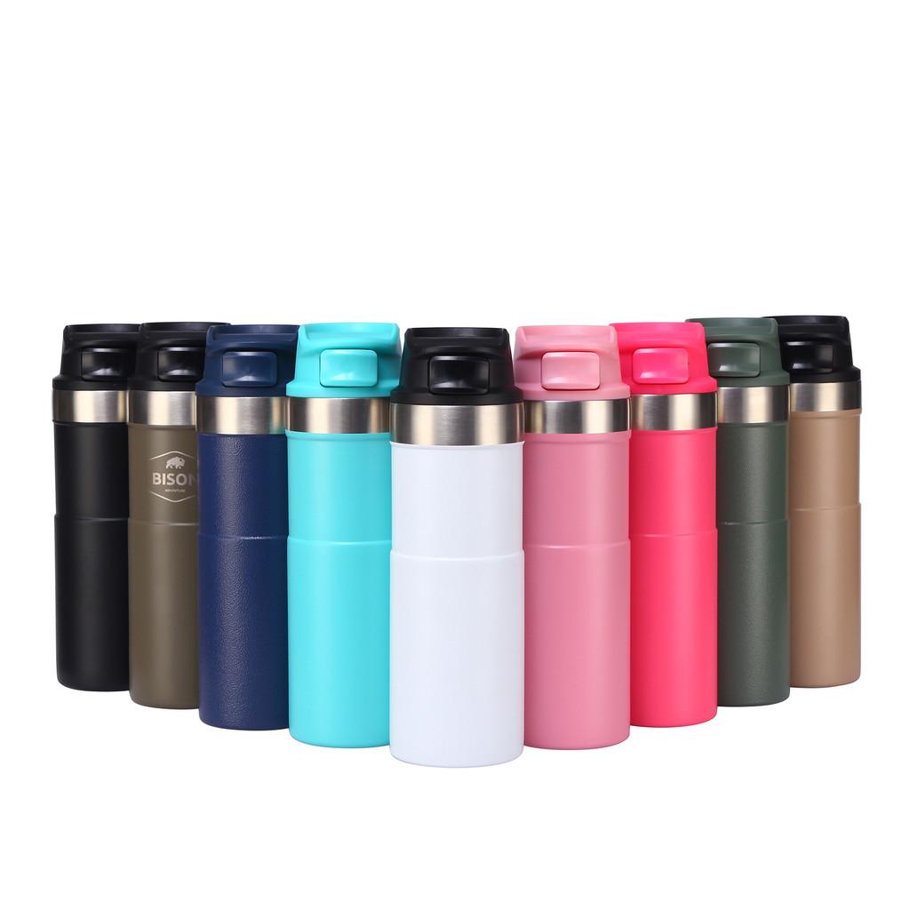 304 Stainless Steel Travel Mug With Leakproof For Outdoor Hiking And Cycling