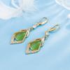 Lindon Women's Zircon Copper Alloy Earrings - Wedding Party Gift Pendant Earrings