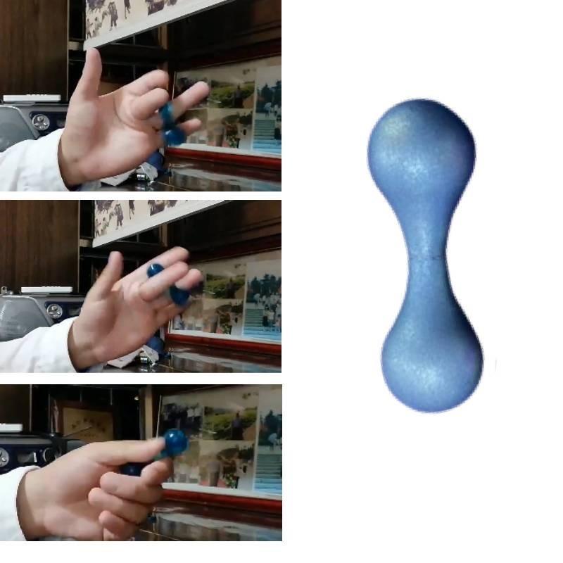 Langlebiger Titanlegierung Knöchel Fidget Spinner Mit Bunten Begleri Perlen Für Kinder Und Erwachsene