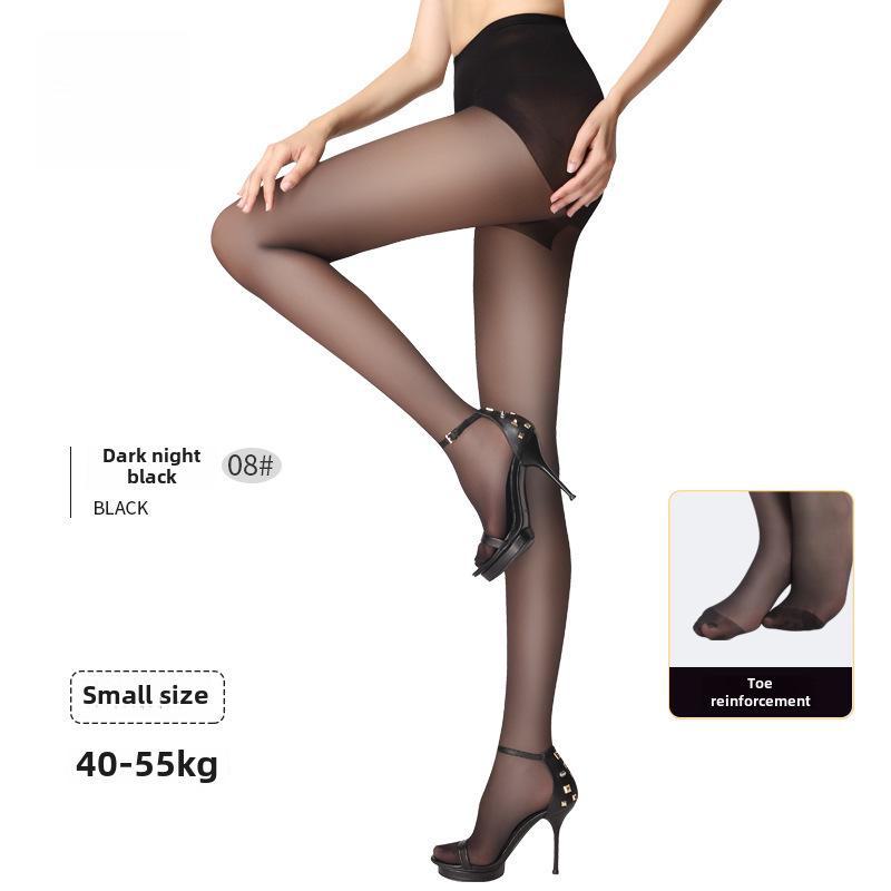 Red Pepper Women's Wear-Resistant Velvet Stockings - Sexy Black Silk Pantyhose, Beautiful Legs, Anti-Snagging and Durable.