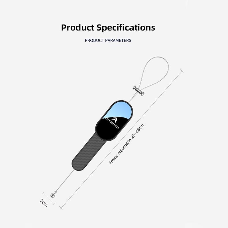 YRRKW1 Car Anti-Static Belt Earth Ground Wire Belt For Citroen C4 Berlingo Picasso Auto Static Elimination Strip Styling Belt keychain