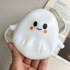 Relax Cute Halloween Ghost Stress Toy Petrolatum Material Shapeable Pinch Toy  For Kids Adults