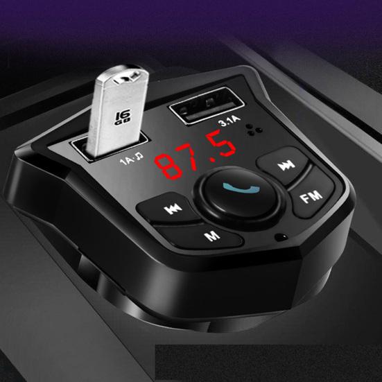 Bluetooth Handsfree Car MP3 Player Mobile Phone Charger Adapter