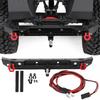 Metal Rear Bumper with D Rings Fit for Axial SCX10 III AXI03007 1/10 RC Car Model