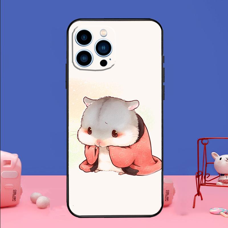 

Hamsters Phone Case For iPhone 17 Air 16 15 14 11 12 13 Pro Max 13 mini 15 16 Plus 16e Bumper Cover iPhone 17 Pro