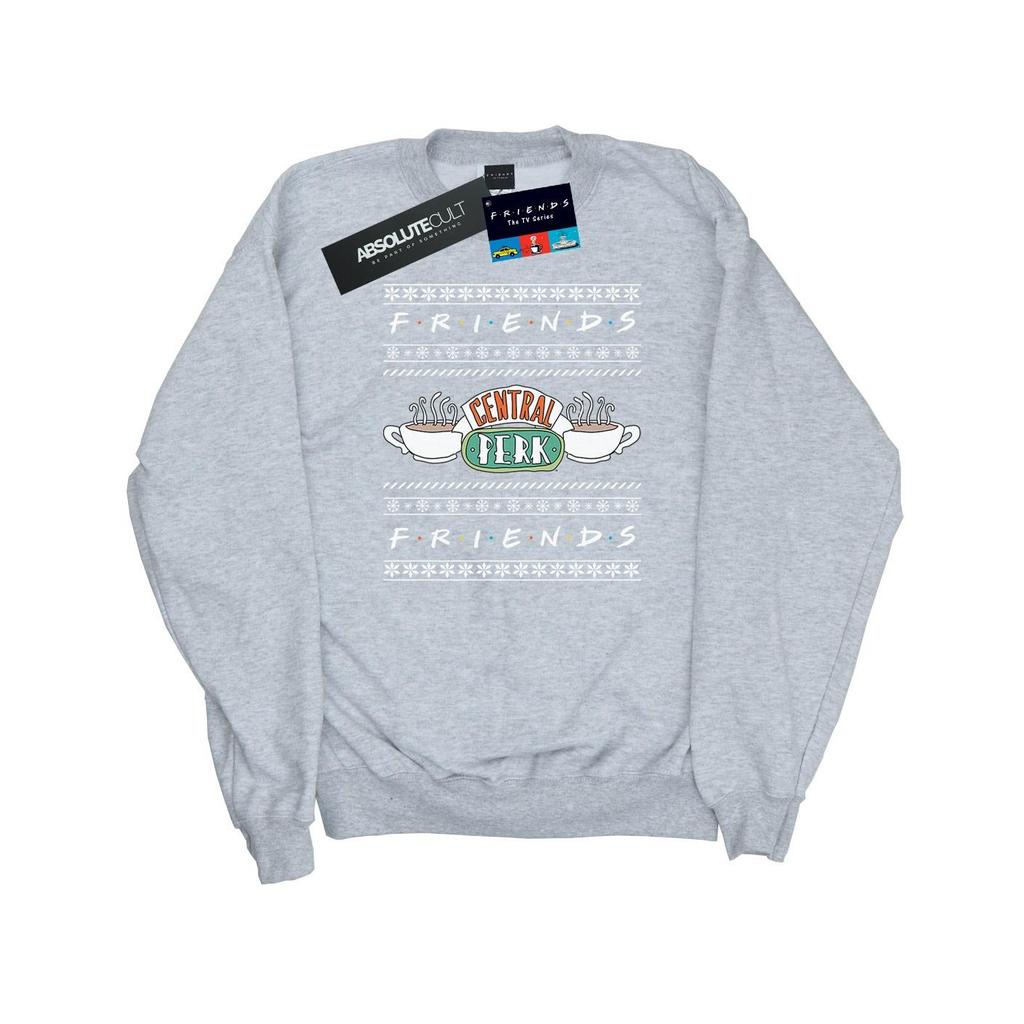 Friends Womens/Ladies Fair Isle Central Perk Sweatshirt