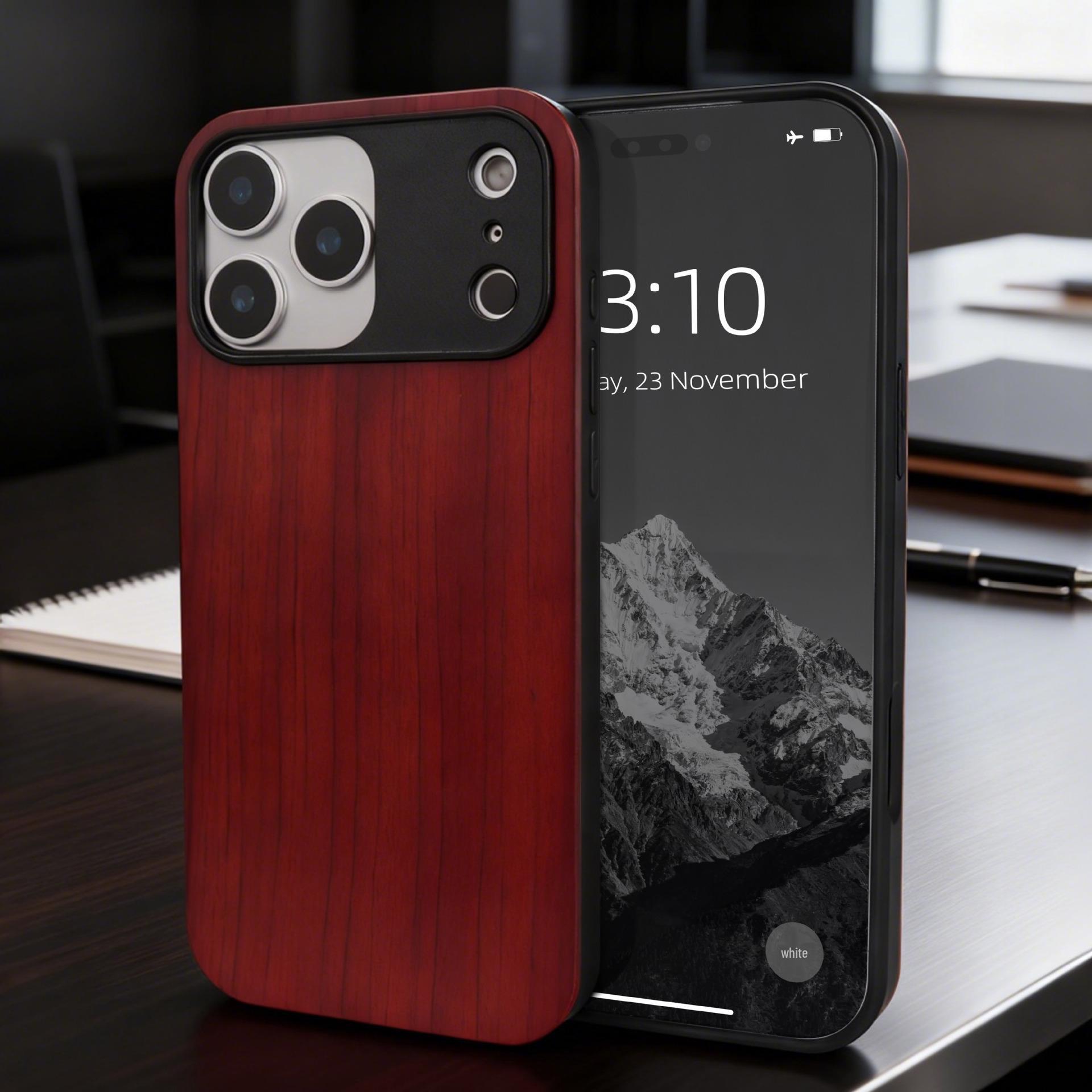 New Wooden Magnetic Phone Case for iPhone 17 Pro Max - Protective and Stylish iPhone 17 Pro Max