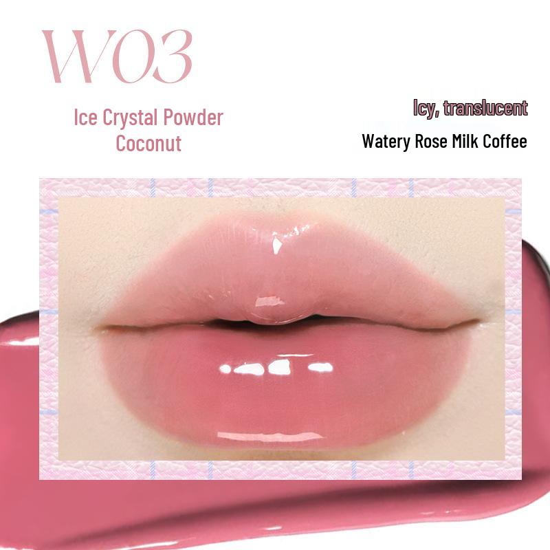 VEECCI Weizi Кристально-прозрачный блеск для губ: Увлажняющий, Придающий объем, Легкий, Полупрозрачный, Глянцевый финиш.