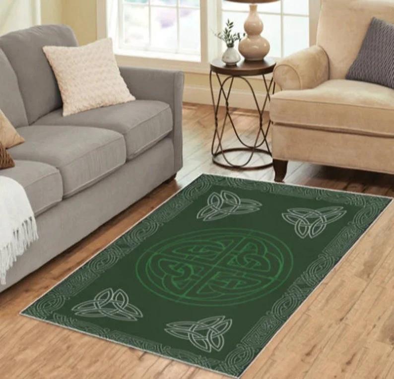 Bold Viking Bear Rug – Large Statement Piece for Living Room & Home Decor | Non-Slip Floor Mat for Fall & All Seasons