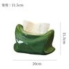 Luxury Retro Irregular Ceramic Tissue Box Home Living Room Coffee Table Decoration Napkin Box Creative Paper Box Decoration