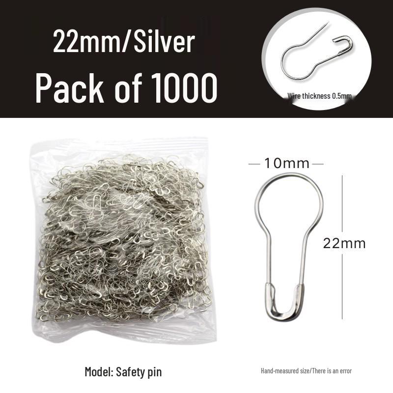 Metal Brooch Pin Clasp - Available in Small and Large Sizes with Free Shipping