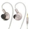 Fones de Ouvido KEFINE Delci AE com Fio, IEM, Driver Dinâmico com Diafragma Composto de DLC+PU de 10mm com Dois Bicos de Afinação, CNC Ultra-Leve de Grau Aeronáutico