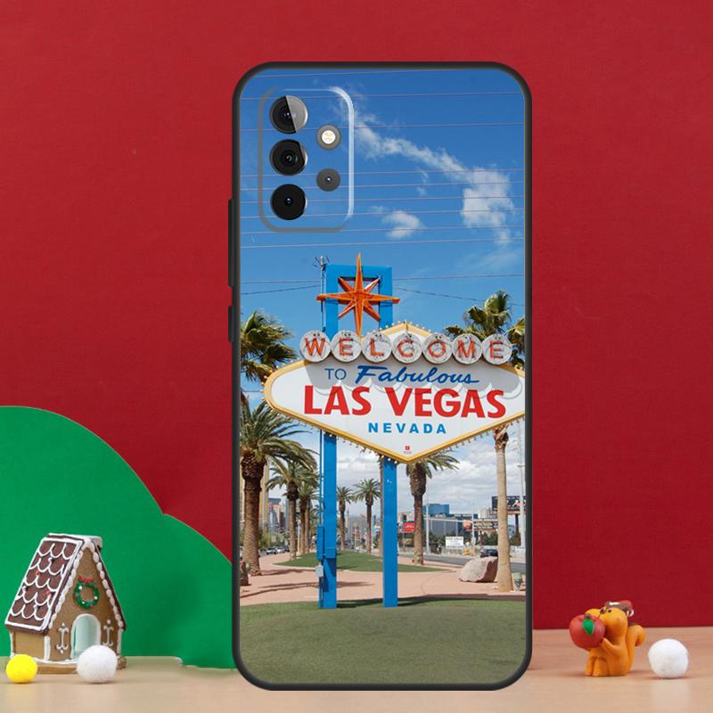 Las Vegas Sign LIGHTS Nevada Rome Case For Samsung Galaxy A36 A56 A06 A13 A53 A32 A12 A22 A52 A35 A17 A16 A55 A15 A54 A34 A14