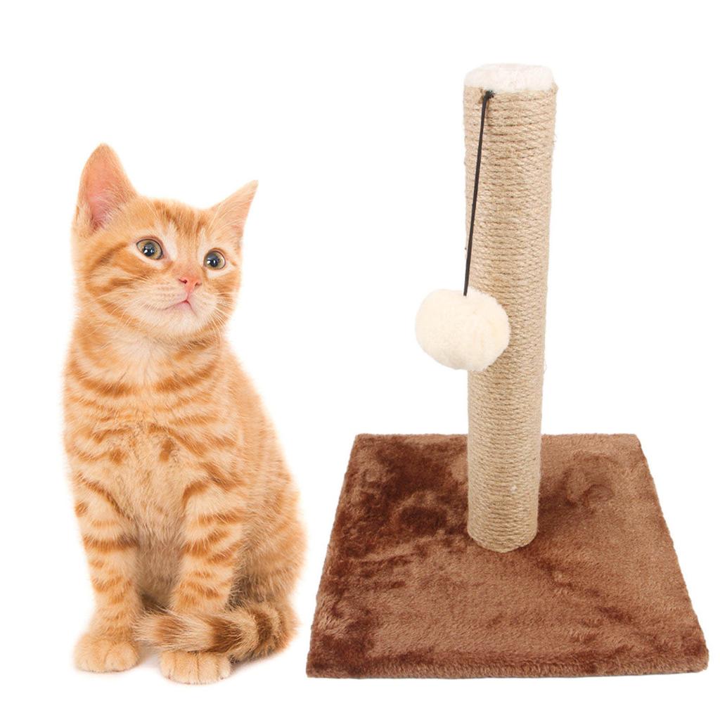 Cat Scratching Toy Kitten Sisal Rope Post Biting Interactive Pet Product Scratching Post Scratcher Pet Toy