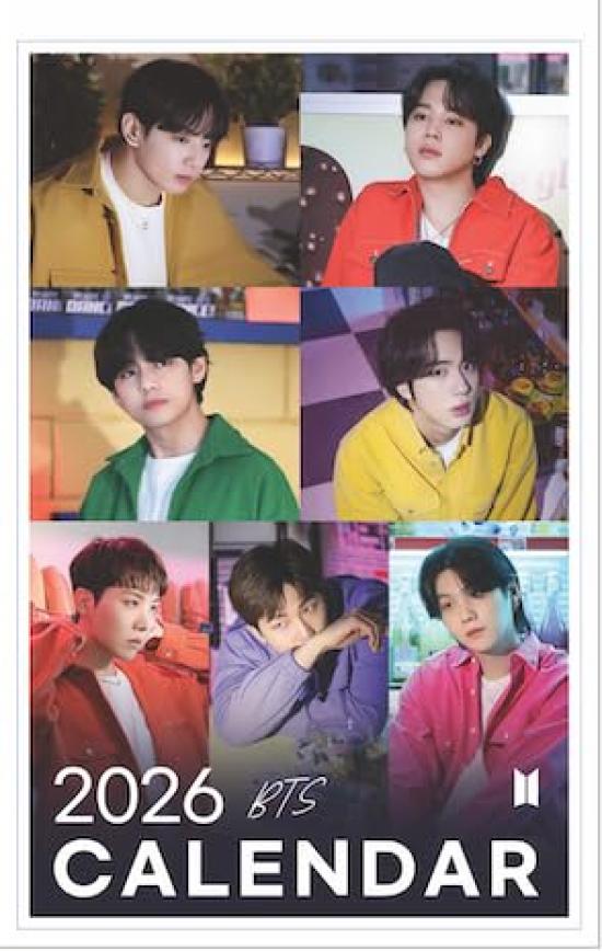 

Товары Bangtan 2026 Настенный календарь