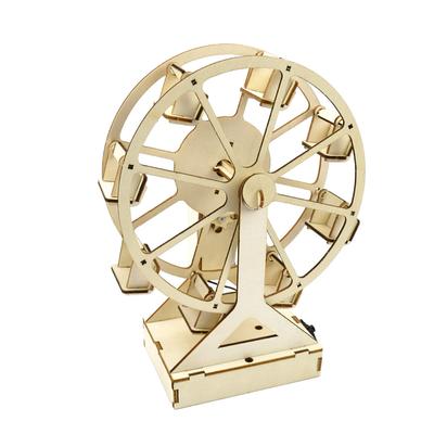 DIY Electronic Kit Ferris Wheel Assembly Model STEM Toys for Children Educational Science Experiment Kit Physics Toys Kids Gifts