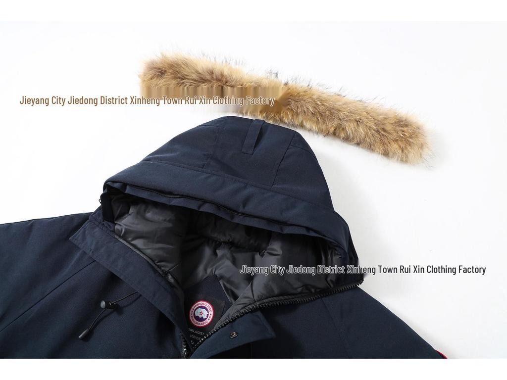 Women's American Style Down Jacket - 2025 Winter Warm, Windproof & Waterproof Pilot Coat
