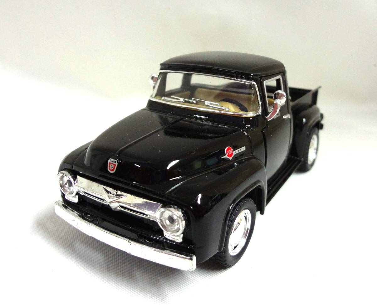 

1956 Ford F-100 Ford Pickup Diecast Model Car, 1/38 Scale (13cm/Black) American Goods American Goods Store