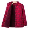 Grandma's autumn and winter velvet thickened padded jacket for the elderly and women's new mother's winter warm jacket