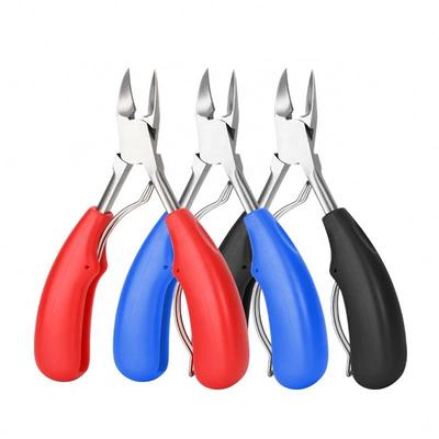 Beauty Thick Stainless Steel Nail Cutter Nipper Effective Ingrown Thick Toenail Clippers for Fingers