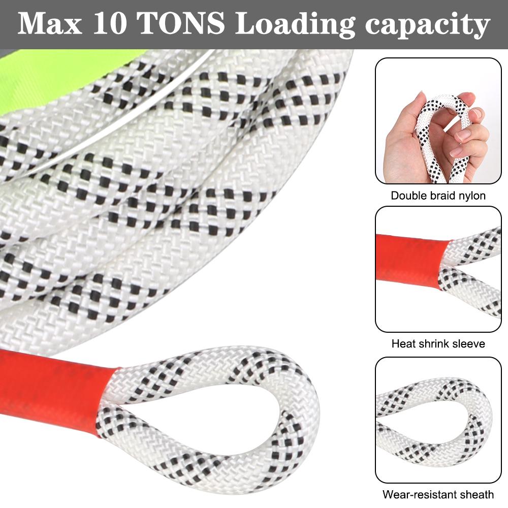 Which is very reliable and wear-re off-road vehicle can tow an upgraded version of a 20 ton rescue rope The new car towing rope