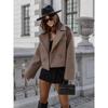 Tooxika 2024 Autumn And Winter New Fashion British Loose Suit Collar Short Coat Woolen Coat For Women