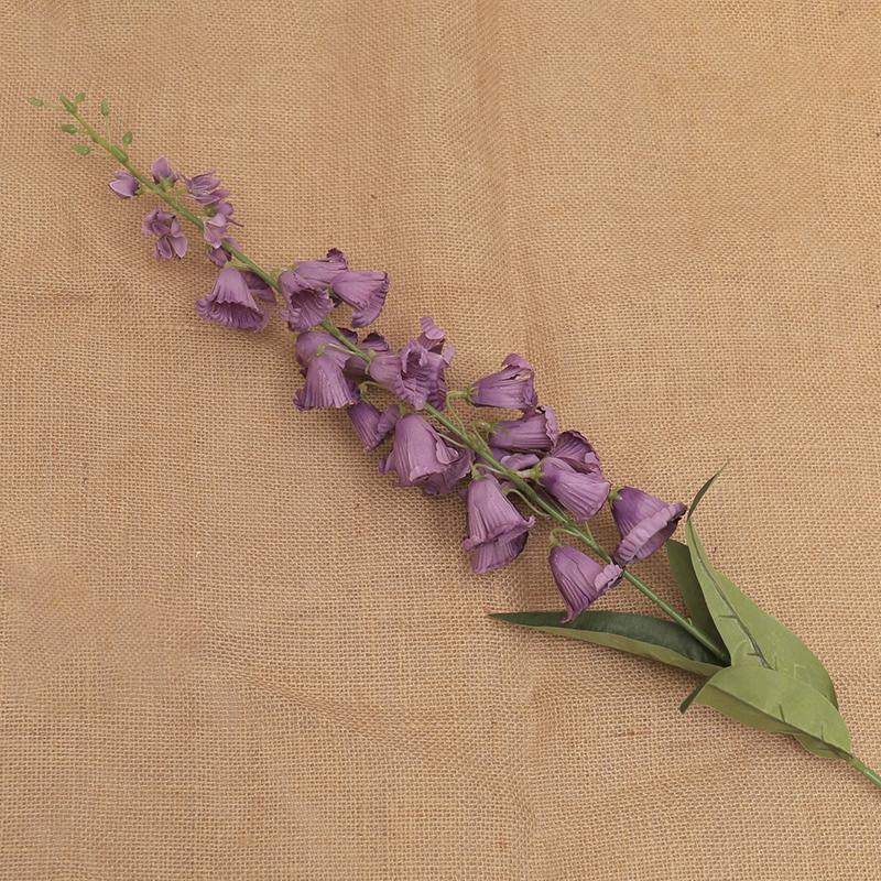 

98СМ Длинная ветка Искусственные цветы Ландыш Домашняя ваза Цветочная композиция Искусственное Свадебное Рождественское Украшение стола фиолетовый