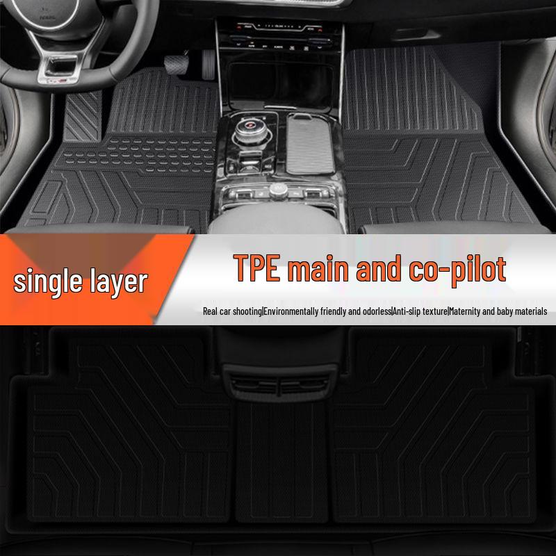 Kia K5 TPE Car Floor & Trunk Mat Set: Quick-Dry, Full Coverage