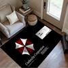 Umbrella Corporation Logo Floor Mat Design for Bedrooms Playrooms Living Rooms Kitchen Anti-slip Rug Decorate Offices Gift for Festivals
