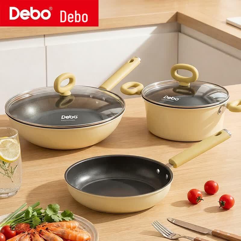 

Debo Remus Non-stick 3-Piece Cookware Set
