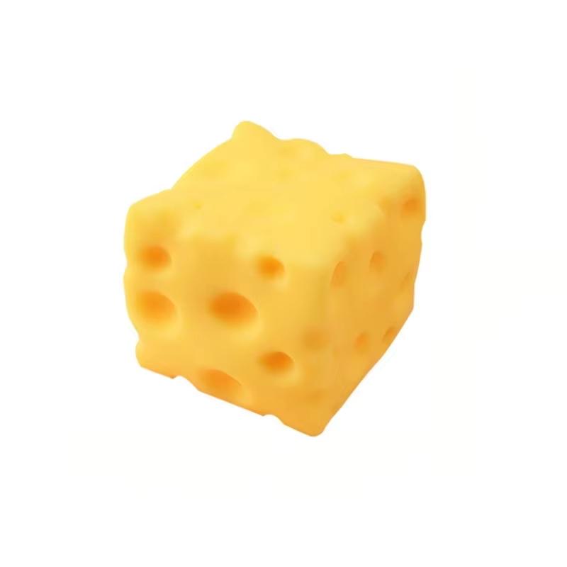Nieuw Reuzenkaas Knijpspeeltje Extra Groot Formaat Kaas Squishy Fidget Speeltjes Langzame Terugslag Vormbaar Ventilatiebal voor Volwassenen Cadeaus