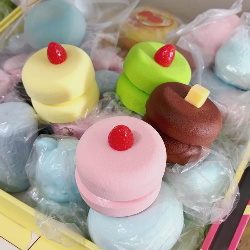 Simulated Cake Slow Rising Squeeze Toy Stress Relief Soft Sensory Fidget Toy for Kids Birthday Goodie Bag Fillers