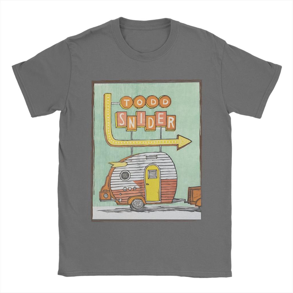 Country Music Singer Todd Snider T Shirt Summer Pure Cotton T Shirts For Men Hip Hop Design Tshirt Short Sleeve Awesome Tops