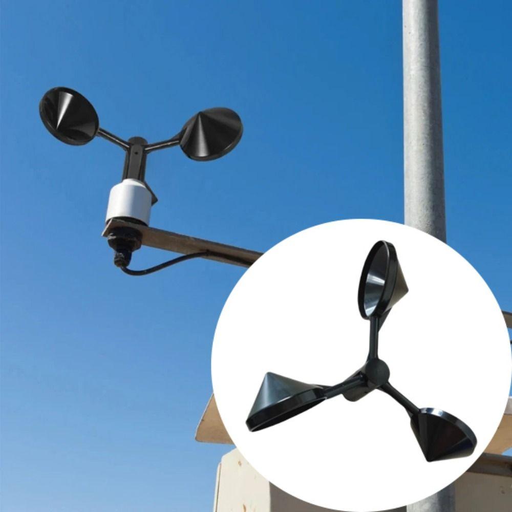 3-Cup Design Wind Part Shell Wind-Speed Monitoring Wind Direction Indicator Shell  Wind Monitoring