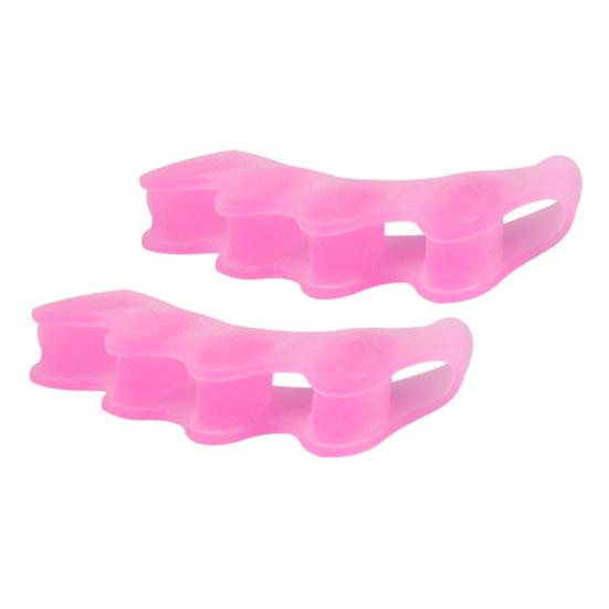 1 Paar Gel-Zehenspreizer für Frauen und Männer, Gel-Zehenspreizer zur Schmerzlinderung bei Ballenzehen, Zehenspreizer für überlappende Zehen