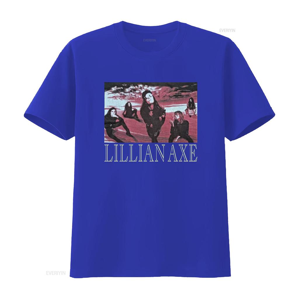 1993 Lillian Axe Crucify Me Black T Shirt All Sizes Band Print Rock Style CB1186 vintage Washed Comfortable graphic Slightly