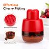 7-Hole Press Pitter Tool, Manual Remover for and Dark Cherries