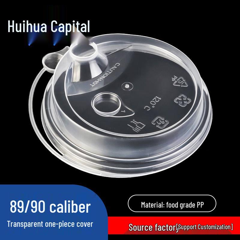 Одноразовые двухслойные бумажные стаканчики из крафт-бумаги для горячих напитков с крышками