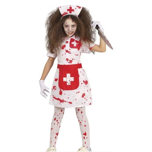 Fiestas Guirca Childrens/Kids Bloody Nurse Costume Set