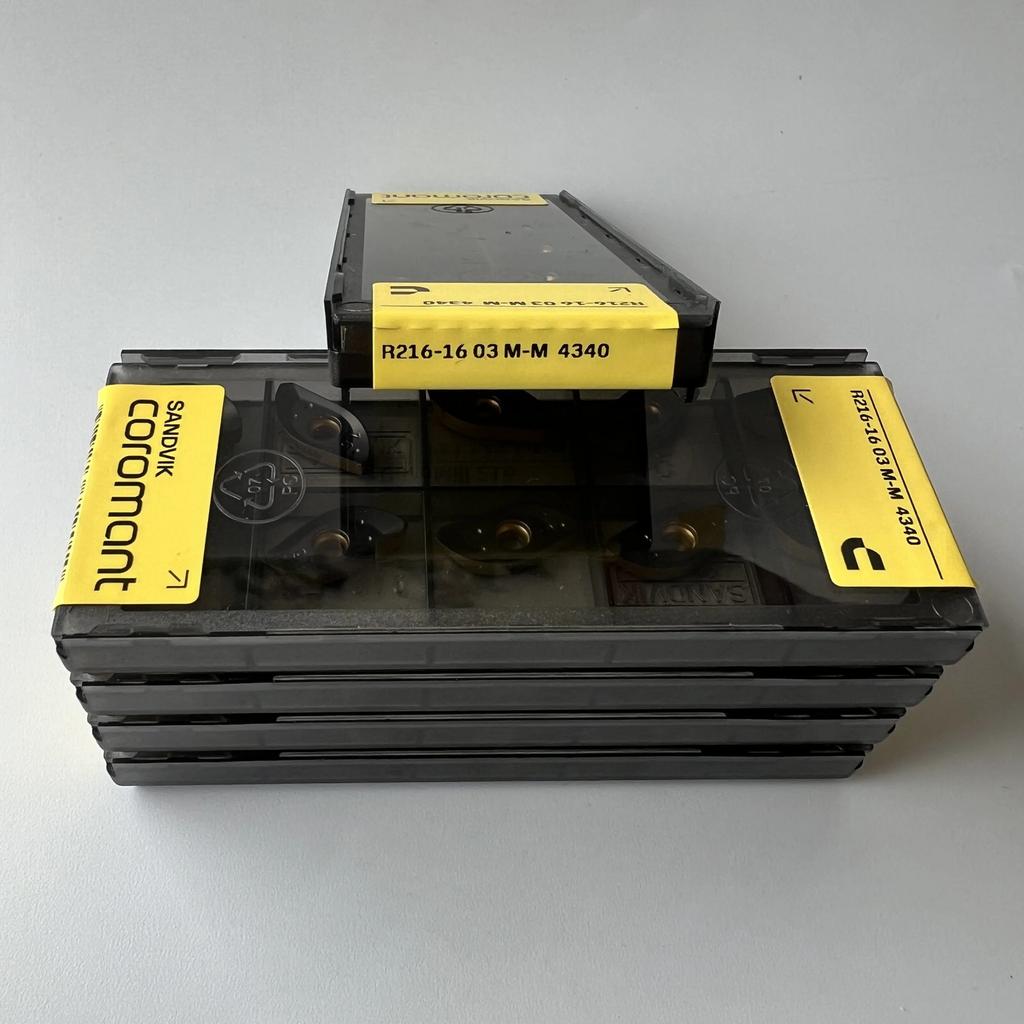 SANDVIK / R216-1603M-M 4340 / Industrial indexable Carbide Inserts 10 Pcs