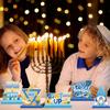 Hanukkah Decoration Wood Table Centerpiece for Home Happy Hanukkah Signs Chanukah Party Decor