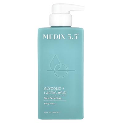 Body Wash, Skin Perfecting, Glycolic + Lactic Acid, 444 Ml (15 Fl Oz)