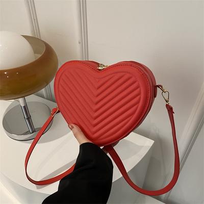 Bolsas Love Bag Moda Bolsa de Ombro Textura Pressão Shell Bolsa Feminina Nicho Versátil Bolsa Mensageiro